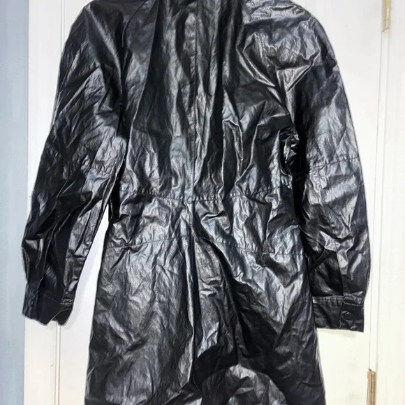 Zara Women's Black Jacket/Coat Size Large with Pockets - Picture 3 of 7